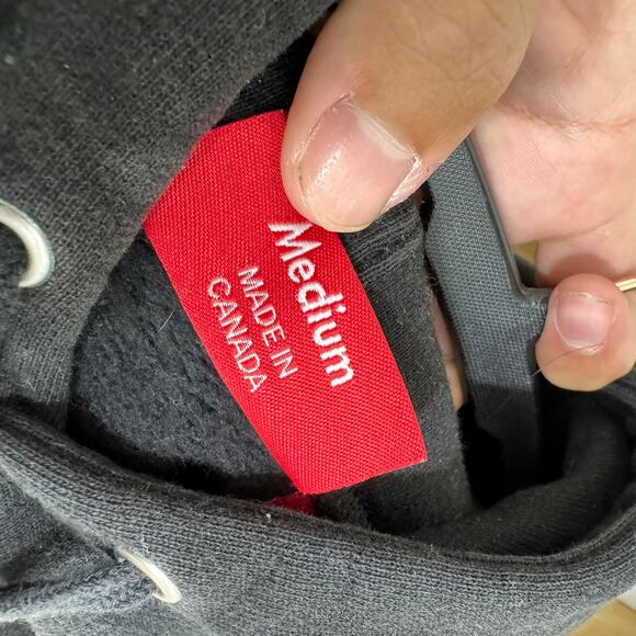 Supreme Gilbert & George LIFE Hooded Sweatshirt Hoodie Sz M - Picture 5 of 6